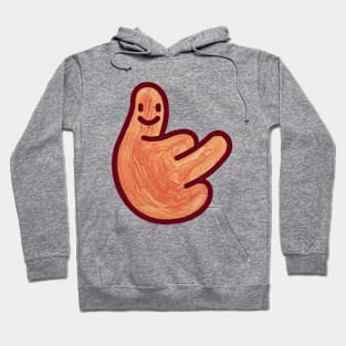 smiling hand Hoodie